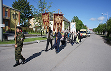 18 мая прошел крестный ход вокруг города Гусева