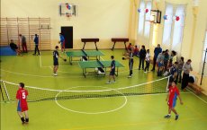 В Гусеве после ремонта открылся спортивный зал агропромышленного колледжа