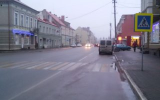 На улице Московской автомобиль «Дэу Эсперо» сбил 46-летнего пешехода