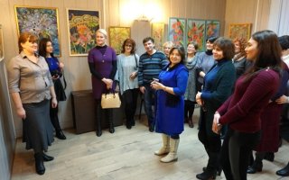 В Калининграде в Областном доме народного творчества проходит персональная выставка преподавателя ДШИ