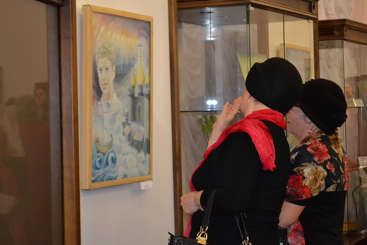 В городском музее состоялось открытие выставки гусевских художников «Отражение души»