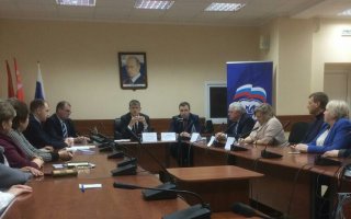 Гусевские единороссы встретились с секретарем регионального отделения Андреем Кропоткиным