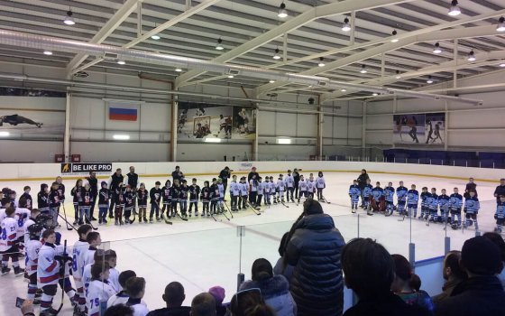 Гусевская команда заняла второе место в турнире по хоккею среди юношей 7-8 лет