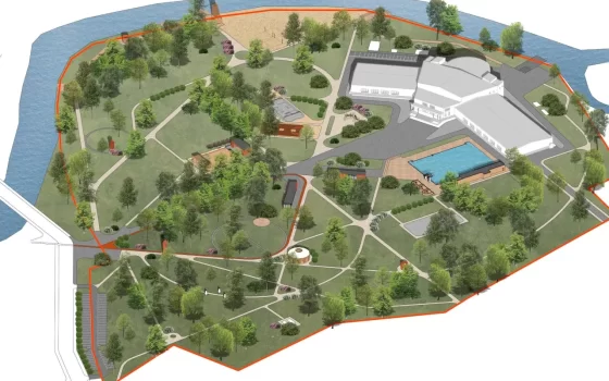 Из-за удорожания парк ФОКа могут благоустроить не полностью, но бассейн в приоритете